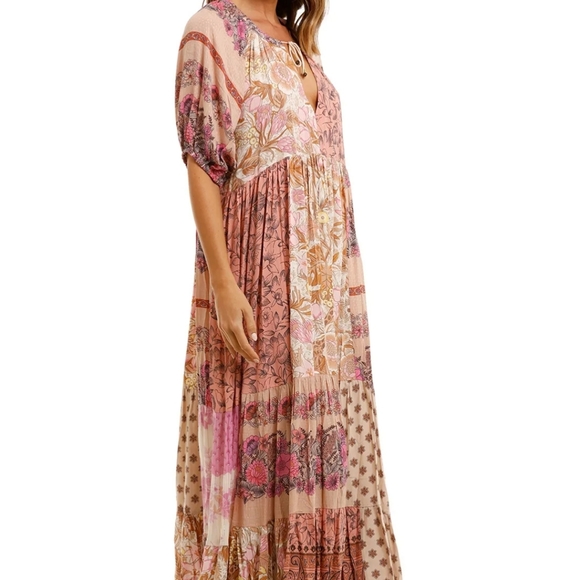 NWT Spell Renew Patchwork Gown - Picture 3 of 5